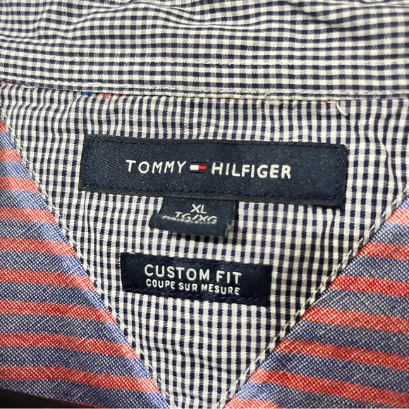 Tommy Hilfiger mens size XL short sleeve button up - Picture 3 of 4
